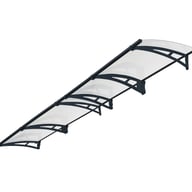 Palram - Canopia Aquila 4100 Door Canopy Dark Grey Colour