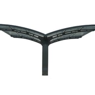 Palram Canopia Arizona 5000 Wave Double Arch Canopy Polycarbonate