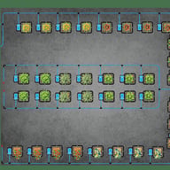 AutoPot Watering System for 10x12 Greenhouse - 36x 1Pot Modules - 15L Pots