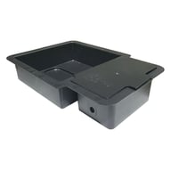 15ltr 1Pot Tray and Lid with Grommet