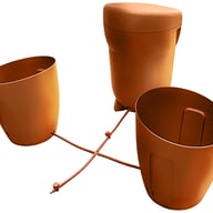 AutoPot Khloris Watering System - Copper - X-configuration layout