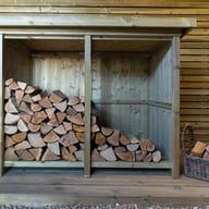 Garden Village Small Timber Log Store