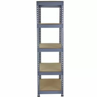 Bulldog 5 Tier 90cm Racking in Grey SIde