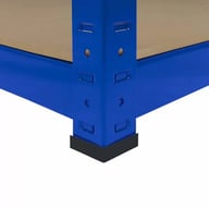 Bulldog 5 Tier Corner Racking Blue Feet