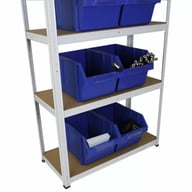 Bulldog 90cm Storage Racking in White 25256