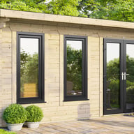 Power 16x10 Pent Log Cabin