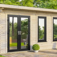 Power 18x16 Pent Garden Building Left Doors