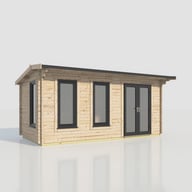 Power 20x10 Apex Garden Building Right Doors
