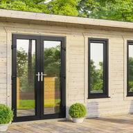 Power 20x12 Pent Garden Building Left Doors