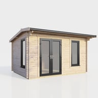 Power 14x8ft Apex Log Cabin