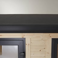 Power Log Cabin Low Roof Height
