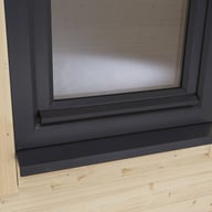 Power Log Cabin Tilt and Turn UPVC Windows
