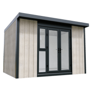 Calmpod 12x8 Garden Room French Door