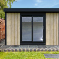 Calmpod 12x8 Garden Room Primed Finish Sliding Door
