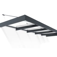 Palram-Canopia-Sophia-XL-4000-Door-Cover-Dark-Grey