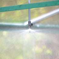 2x3 Access Lean To Greenhouse Toughened Glass with Misting System