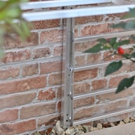 3x6 Access Hampton D  Mini Greenhouse Folded Shelving
