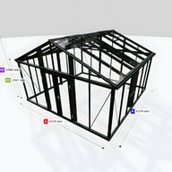 Janssens Gigant 15x15 Greenhouse Green