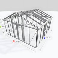 Janssens Gigant 15x15 Greenhouse White