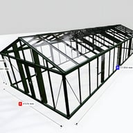 Janssens Gigant 15x39 Greenhouse Green