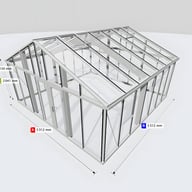 Janssens Gigant 17x17 Greenhouse White