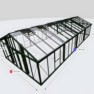 Janssens Gigant 17x39 Greenhouse Green