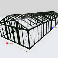 Janssens Gigant 17x48 Greenhouse Green