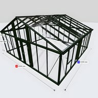 Janssens Gigant 19x19 Greenhouse Green
