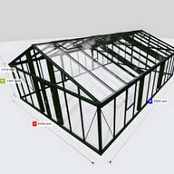 Janssens Gigant 19x29 Greenhouse Green