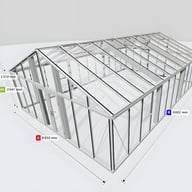 Janssens Gigant 19x29 Greenhouse White
