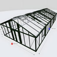 Janssens Gigant 19x39 Greenhouse Green