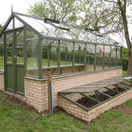 Swallow Raven 8x16 Wooden Potting Shed Bracken Custom Cold Frames