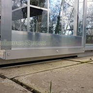 Eden Burford Door System with Anti Draft Brush