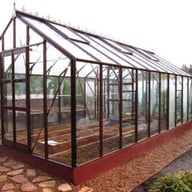 Elite 20x10 Titan Greenhouse in Brown