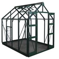 6 wide Elite Titan Greenhouse in Green