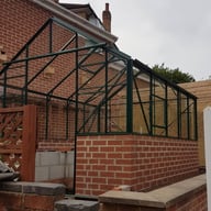 Elite 8x10 Dwarf Wall Greenhouse with Toughened Glazing