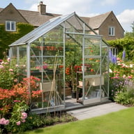 Elite Belmont 8x4 Greenhouse Toughened Glazing