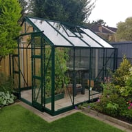 Elite Belmont 8x8 Greenhouse Toughened Glazing