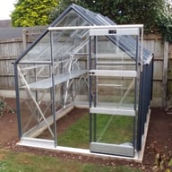 Elite Craftsman 8x6 Greenhouse with Grey Bar Capping