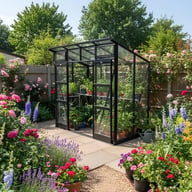 Elite Edge Pent Roof Greenhouse