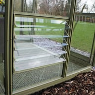 Elite Edge Pent Roof Greenhouse Louvre