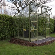 Elite Edge Pent Roof Greenhouse Powdercoated