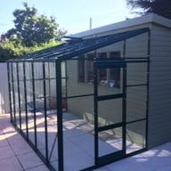Elite Kensington 6x12 Lean to Greenhouse with Flat Cills