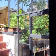 Elite Kensington 6x8 Lean to Greenhouse Custom Door