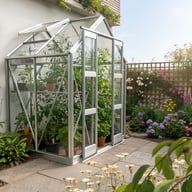 Elite 5x4 Apex Lean To Greenhouse