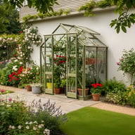 Elite 5x4 Apex Lean To Greenhouse