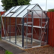 Elite Streamline 5x8 Greenhouse with Grey Bar Capping
