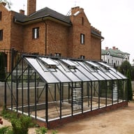 Elite Supreme 10ft Greenhouse in Green Powder Coating