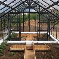 Elite Supreme 10ft Wide Greenhouse With Sunken Beds