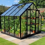 Elite Supreme 10x8 Greenhouse - Horticultural Glazing